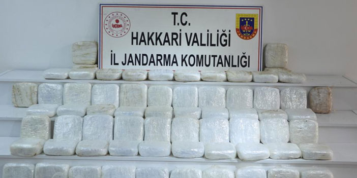 Yüksekova hava destekli uyuşturucu operasyonu