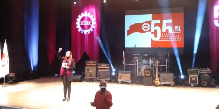 DİSK 55'inci yılını kutluyor