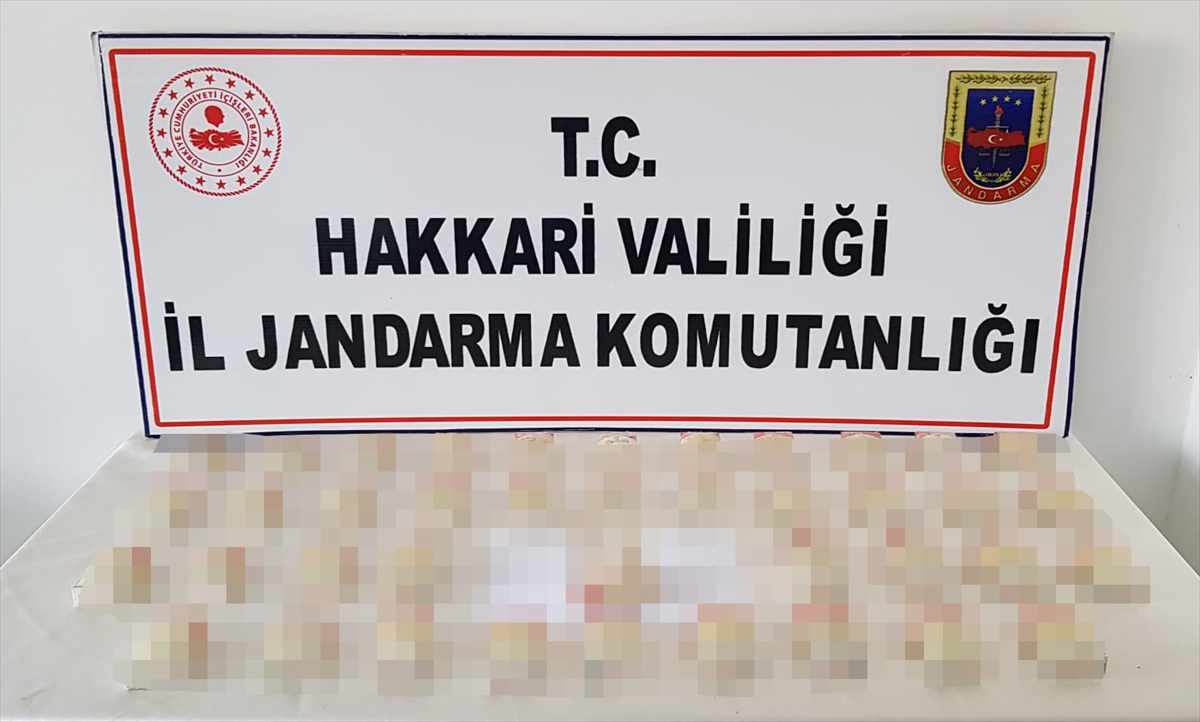 Derecik'te 4 kilo 59 gram eroin ele geçirildi