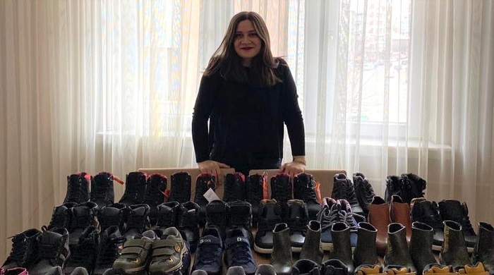 Eskişehir'den Hakkâri'ye minik ayakları ısıtan yardım