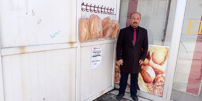 Hakkari'de 'askıda ekmek' kampanyası başlatıldı
