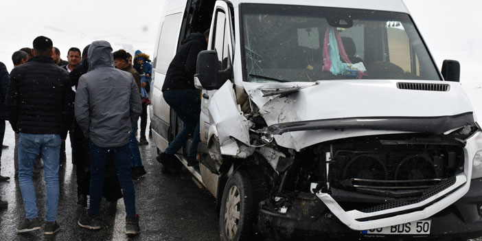 Hakkari - Van yolunda kaza