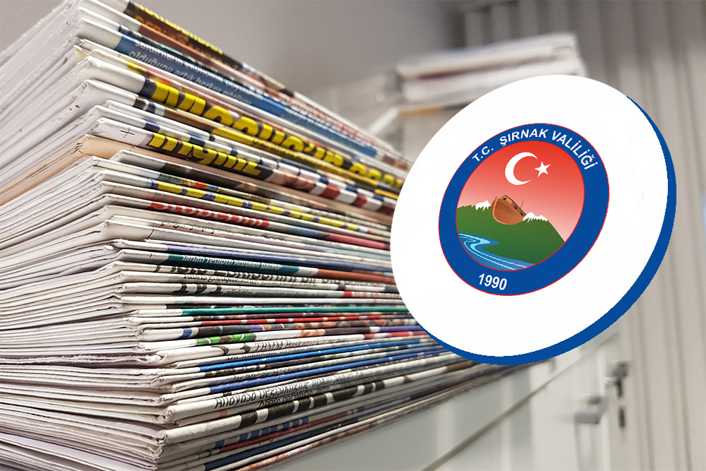 Şırnak Valiliği’nden Kamu Kurumlarına Resmi İlan Genelgesi