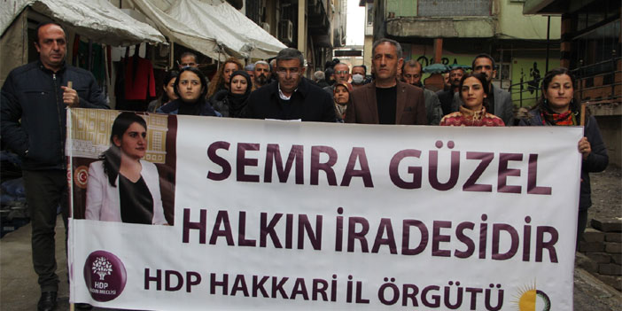 Hakkari HDP'den Semra Güzel açıklaması