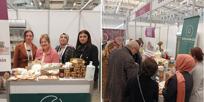Hakkari'nin otlu peyniri İstanbul Peynir Fuarında