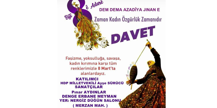 Hakkari'de 8 Mart hazırlıkları