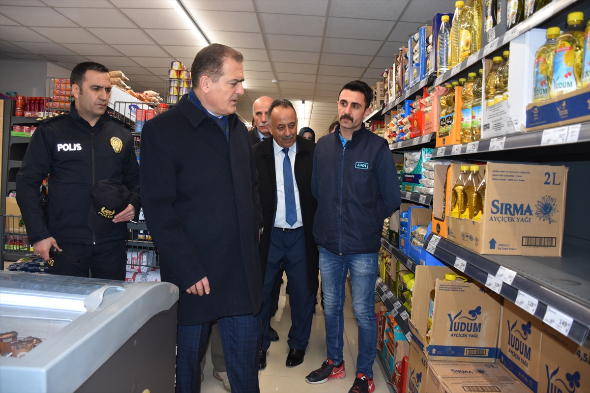 Hakkari'de marketlere sıkı denetim!