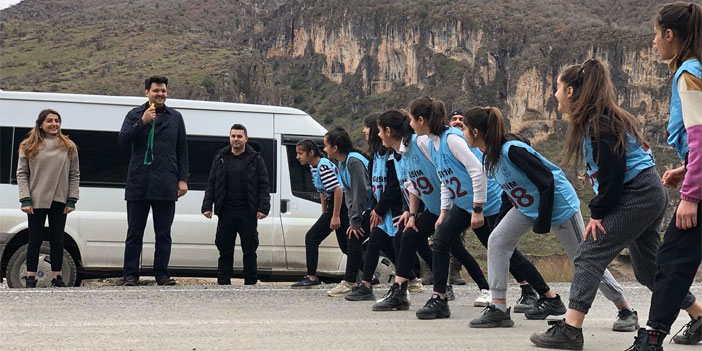 Çukurca'da atletizm seçmeleri yapıldı