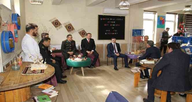 Kaymakam Tugay'dan kursiyerlere ziyaret