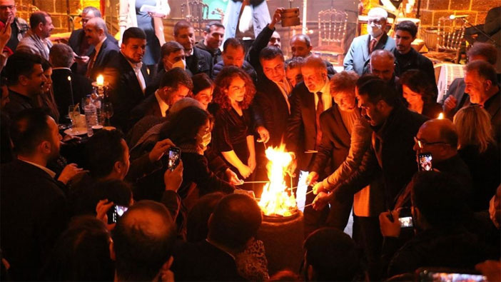 Diyarbakır’da Newroz resepsiyonu