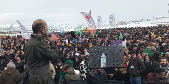 Yüksekova'da Newroz coşkusu başladı