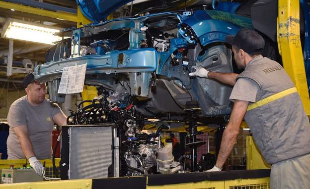 Renault, Moskova'daki fabrikasında üretimi durdurdu