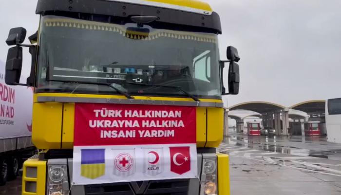 Türkiye’den Ukrayna’ya insani yardım