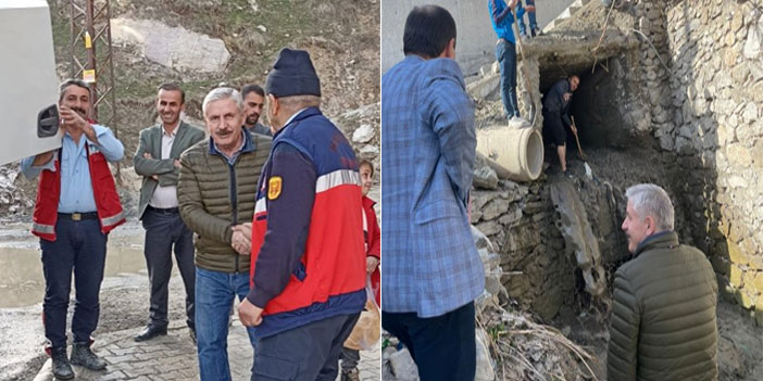 Ak Parti il başkanı Özbek'ten ekiplere destek