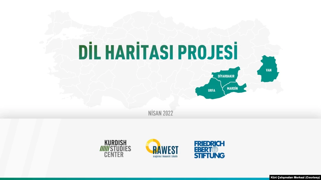 Kürtçe dil haritası hazırlandı