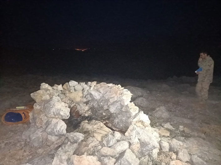 Avlanırken kalp krizi geçiren muhtar öldü