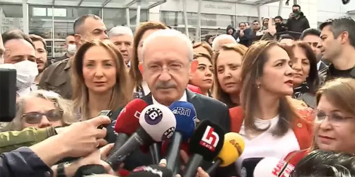 CHP lideri Kılıçdaroğlu Et ve Süt Kurumu’na alınmadı