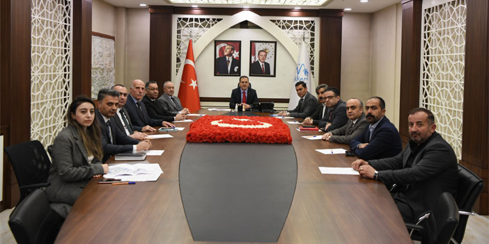 Hakkari'de 2022'nin ilk OSB toplantısı yapıldı