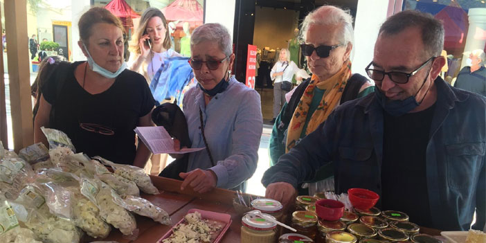 Bodrum'da Hakkari ürünlerine büyük ilgi