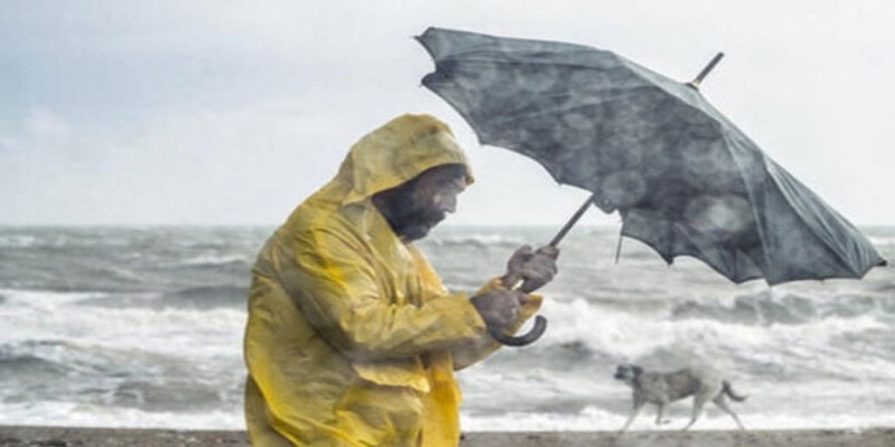Meteoroloji'den kuvvetli yağış ve rüzgar uyarısı
