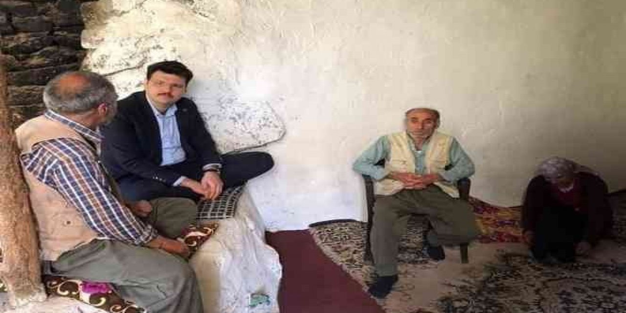 Kaymakam Kurt'tan ihtiyaç sahibi ailelere ziyaret