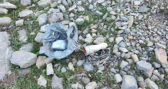 Hakkari kırsalında EYP ele geçirildi