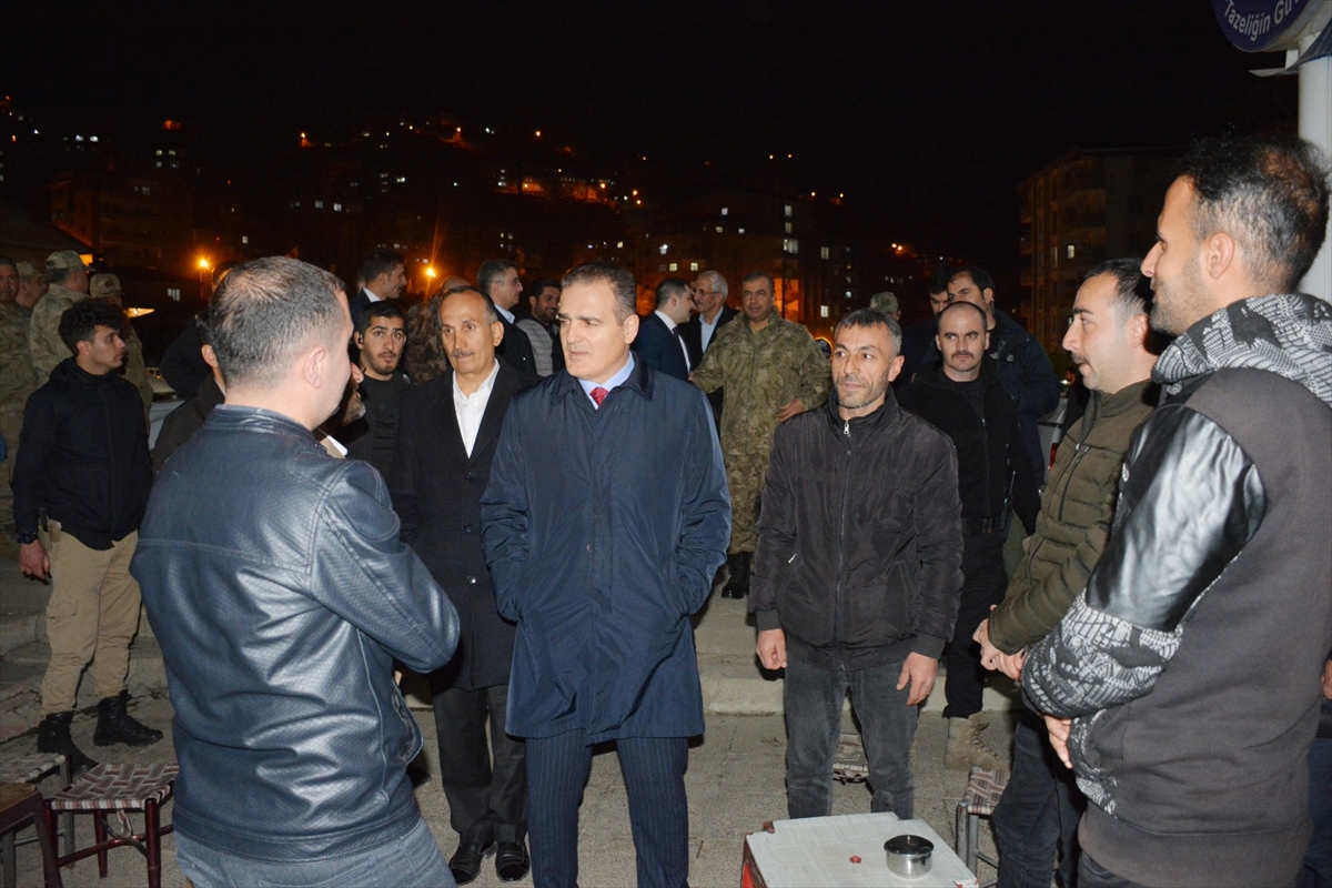 Hakkari Valisi Akbıyık, Şemdinli ilçesinde ziyaretlerde bulundu