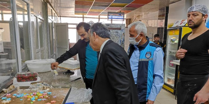 Hakkari'de Bayram öncesi hijyen denetimi