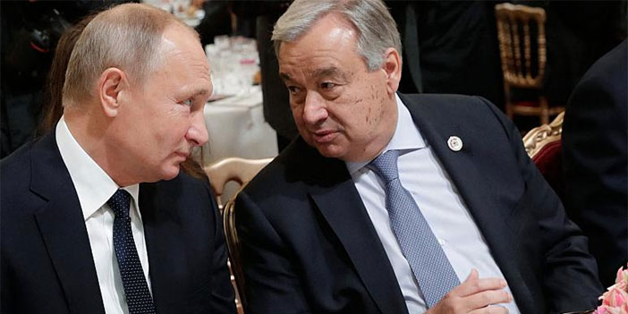 Guterres, Moskova'da Putin ile görüşecek