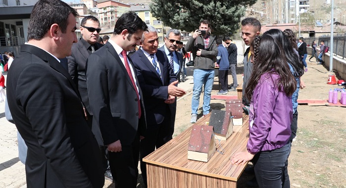 SPK Öğrencilerinden Geri Dönüşüm Maddelerinden Kuş Yuvaları