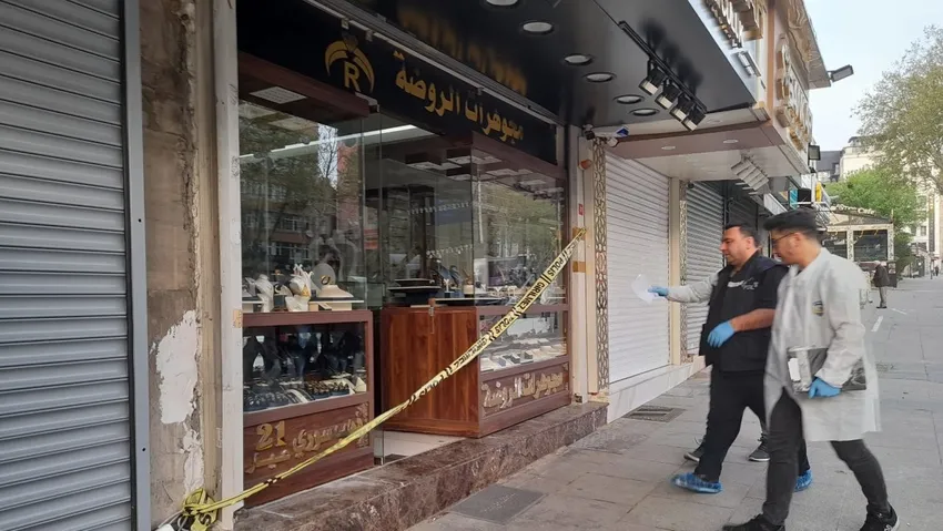 Oksijen tüpüyle kuyumcu soygunu