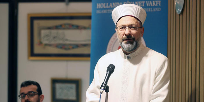 Erbaş: Bize bakıp da Müslümanlıktan soğuma olursa bunun vebalini taşıyamayız