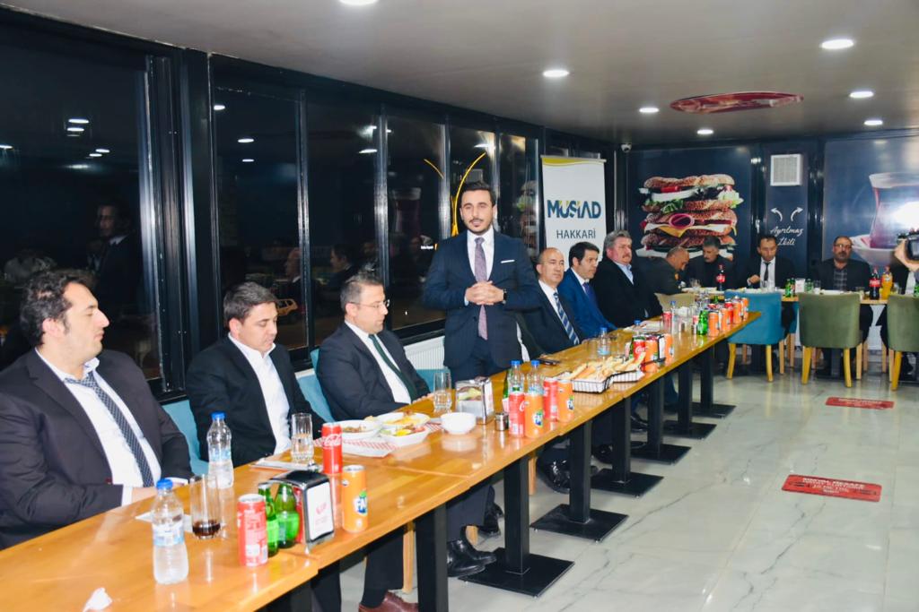 MÜSİAD Yüksekova'da iftar programı düzenledi