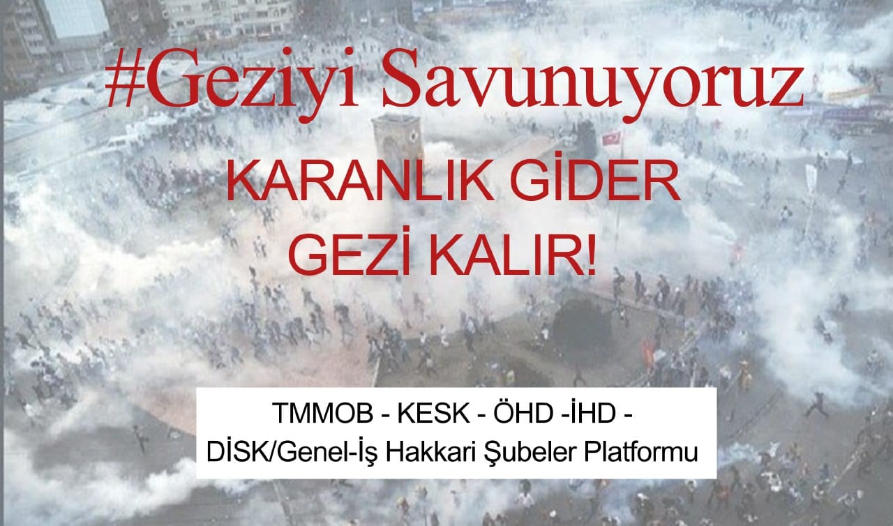 Hakkari'deki STK'lardan Gezi Davası kararına tepki