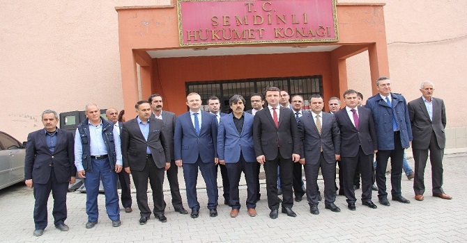 Bakan Yardımcısı Yegin Şemdinli'de