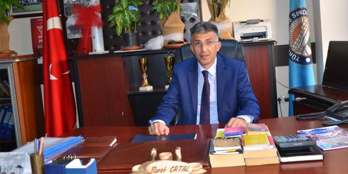 Türk İş Hakkari Temsilcisi Murat Çatal'ın 1 Mayıs Mesajı