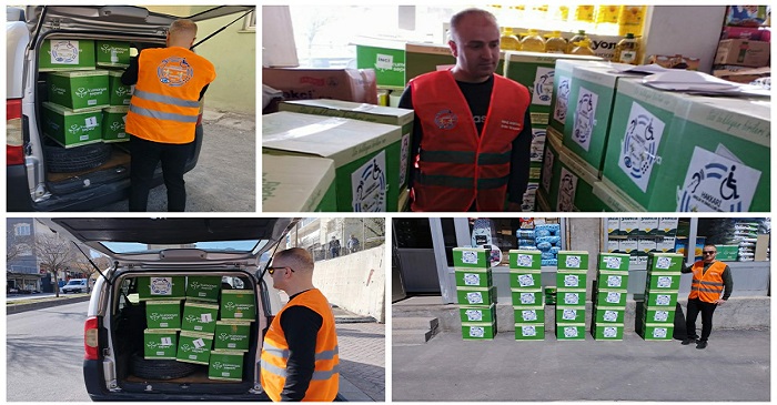 Başkan Aydoğdu'dan 800 aileye gıda yardımı