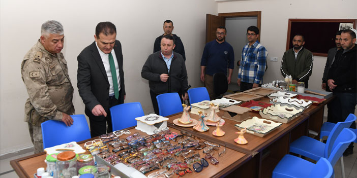 Vali Akbıyık'tan engelliler derneğine ziyaret