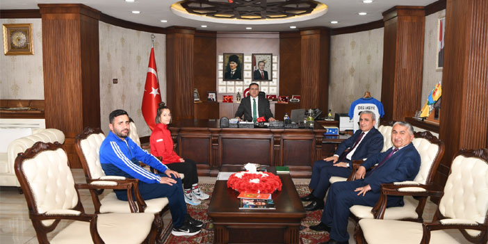 Hakkari Spor Lisesi öğrencisi Abi'den büyük başarı