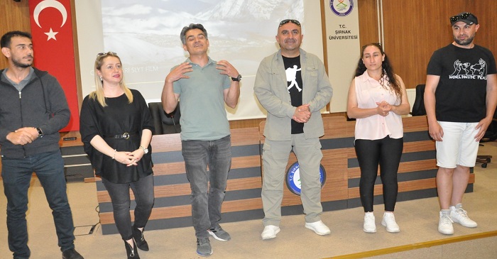 Tansu, Şırnak Üniversitesinde dağcılık ve doğa sporlarıyla ilgili söyleşi düzenledi