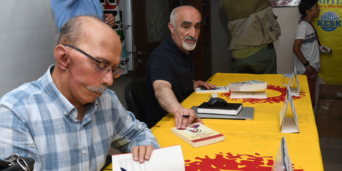 Geylani ve Sarı'dan imza günü ve söyleşi