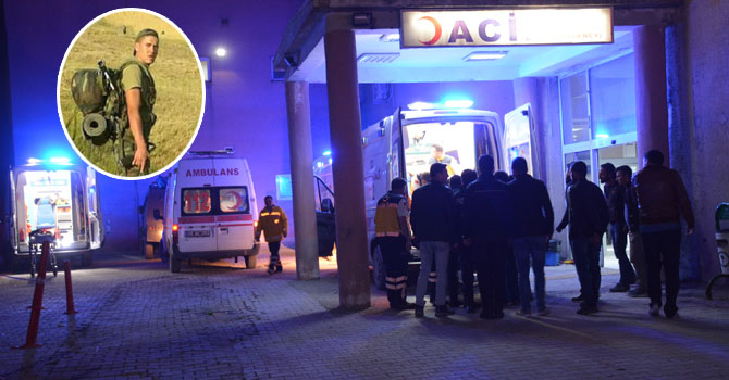 Hakkari'deki saldırı'da yaralanan asker şehit oldu