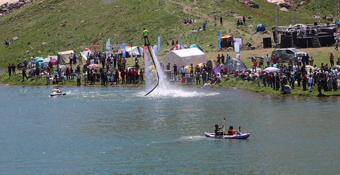 Cilo-Sat Buzul Gölleri'ndeki festival sona erdi