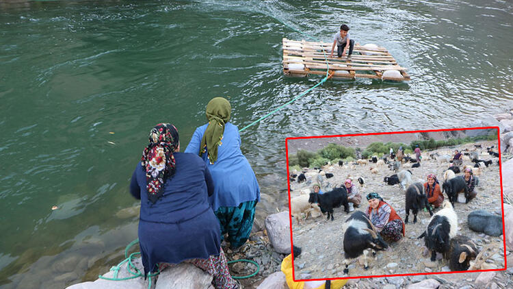 Görüntüler Hakkari'den, Tek istedikleri bir köprü!