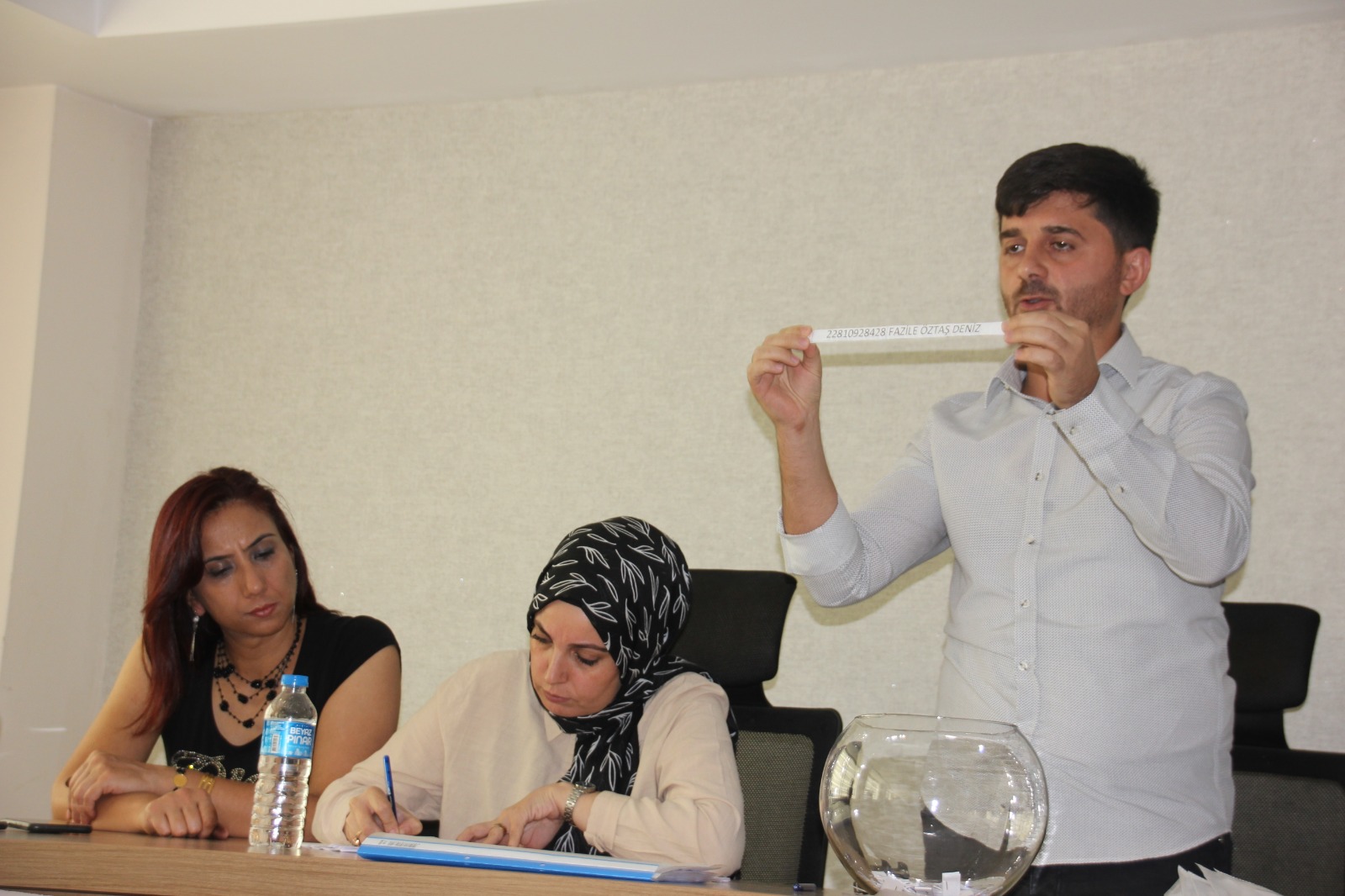 Hakkari'de TYP kurası çekildi