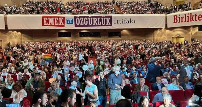 Emek ve Özgürlük İttifakı deklarasyonu açıklandı