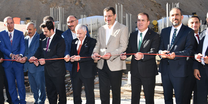 Hakkari'de mobil mezbahanenin temeli atıldı