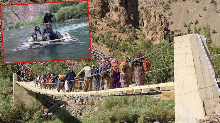 DHA gündeme getirdi; kadınların salla tehlikeli yolculuğu bitti