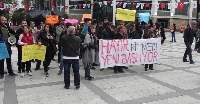 Avcılar'daki YSK protestosu 5'inci gününde
