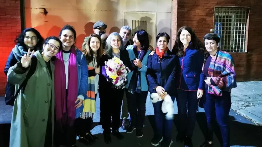 Aysel Tuğluk tahliye edildi